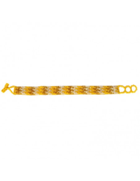 bracelet-ethnique-étroit-perles-rocaille