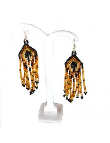 Ethnic glass beads Earings