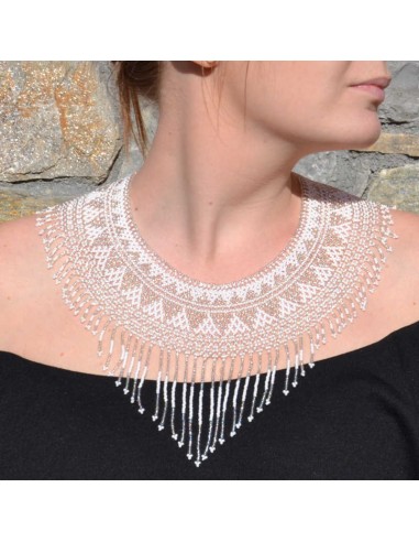 Collier ipala blanc