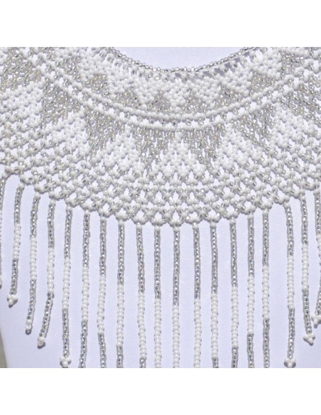 Collier ipala blanc