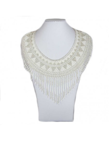 Collier ipala blanc