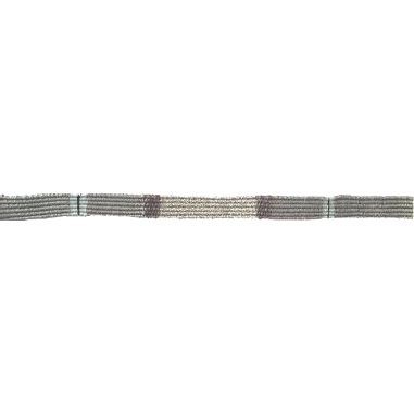 Lien Tissage Soie Gris silver