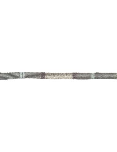 Lien Tissage Soie Gris silver