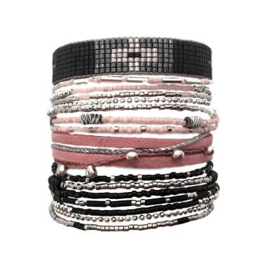 SAMA PINK BLACK SILVER