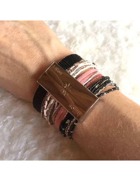 SAMA PINK BLACK SILVER