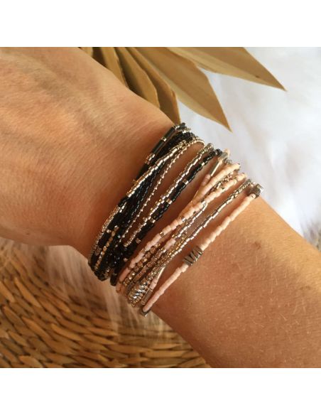 KARMA PINK NUDE BLACK SILVER