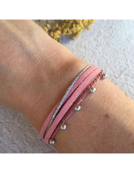 KAMALA PINK NUDE SILVER