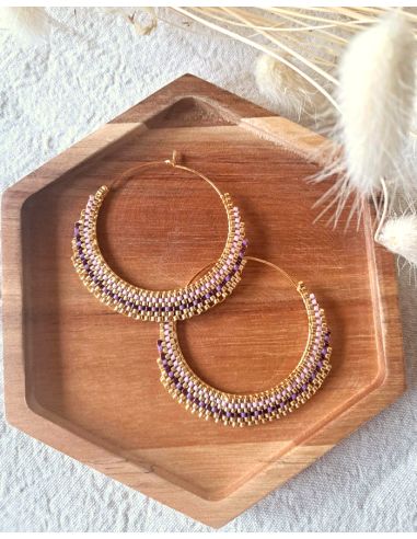 glass beads Earings